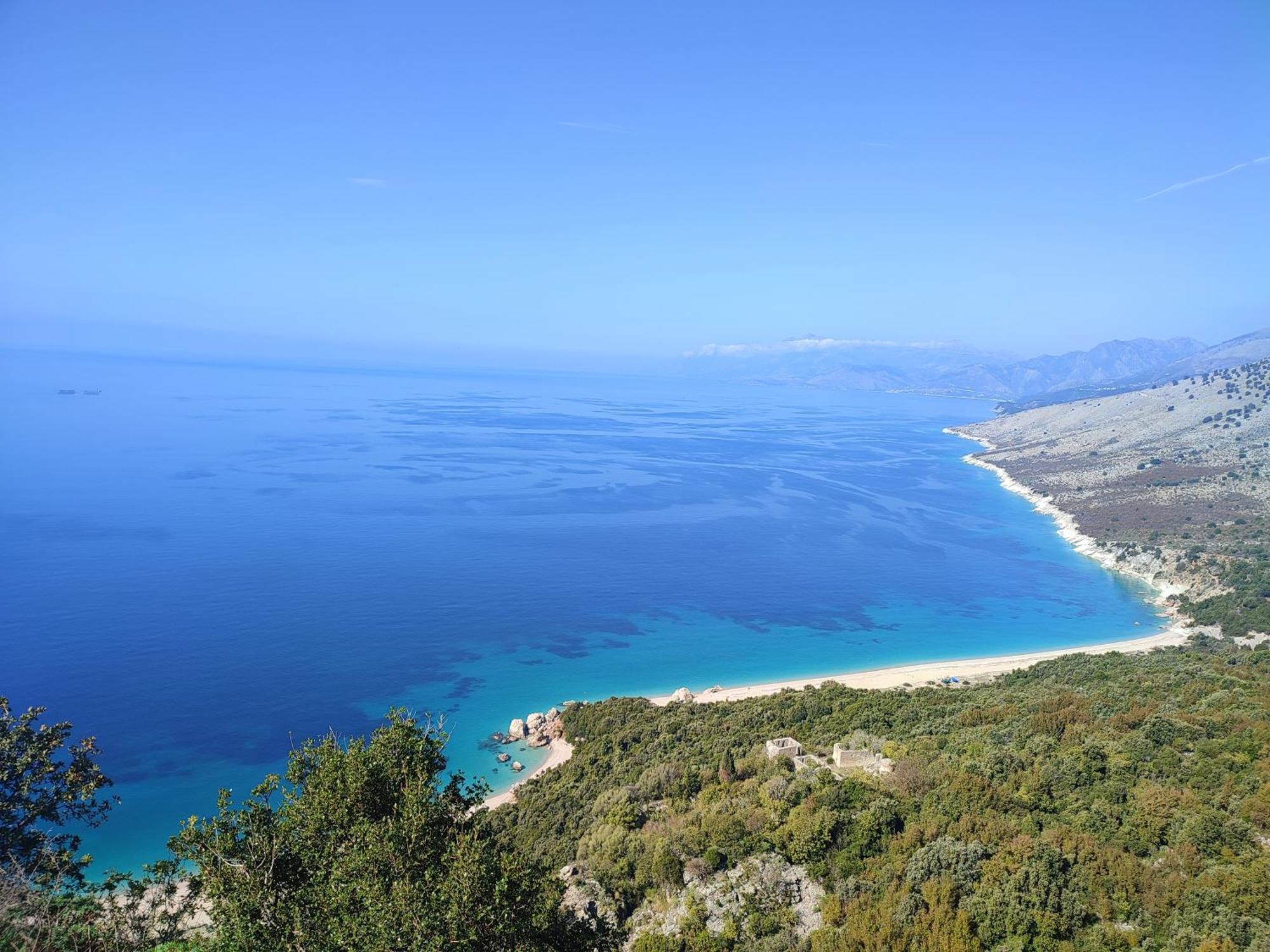 Lost Paradise Eco Camping Himare Bagian luar foto