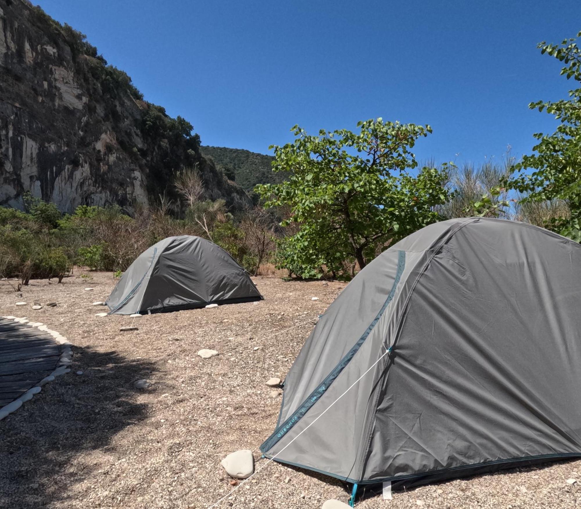 Lost Paradise Eco Camping Himare Bagian luar foto